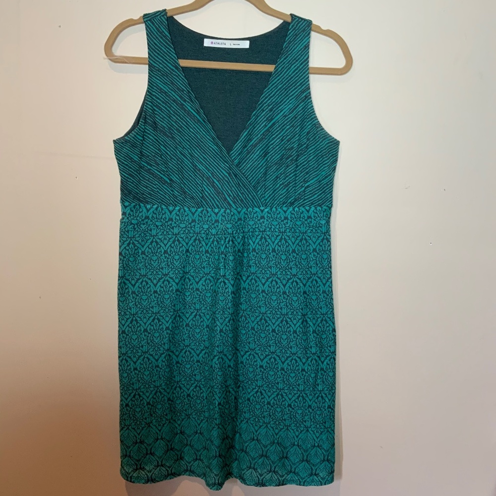 Athleta Cotton empire casual dress